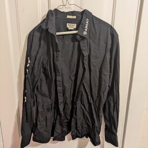 Ariat Black Button-Up Shirt